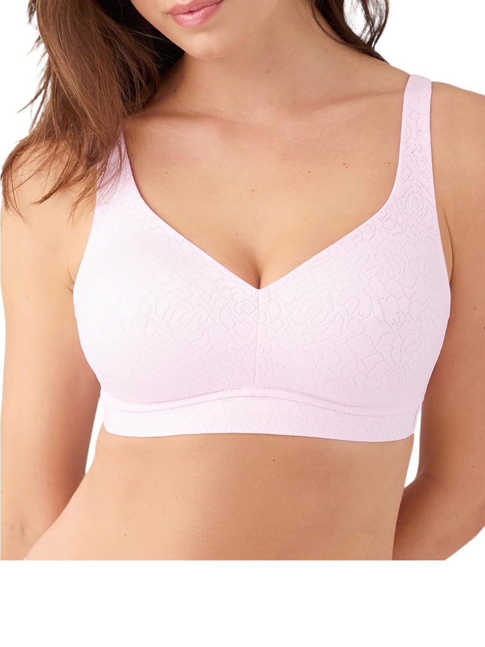 Wacoal Women's Inside Job Unlined Full Coverage Wire Free Bra